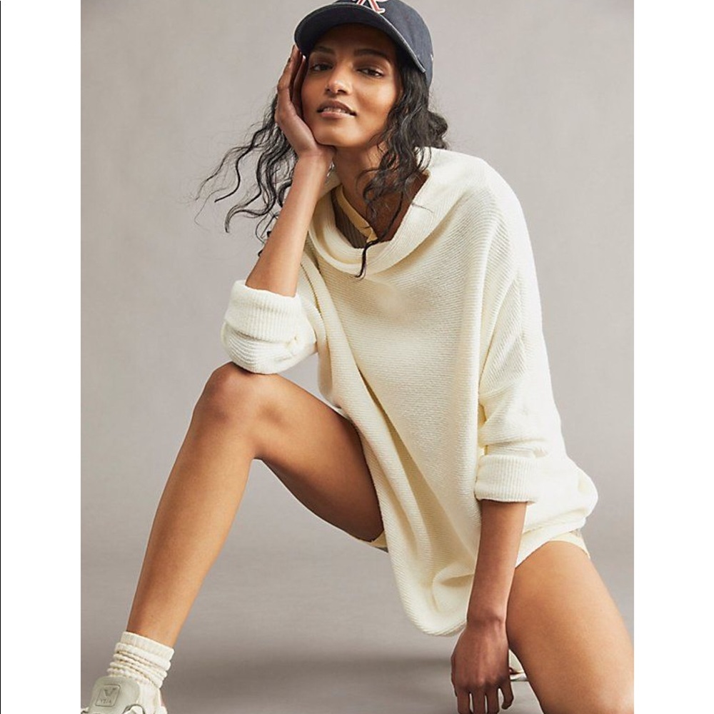 Free People Ottoman Slouchy Tunic Sweater.  NWT. - Picture 10 of 12